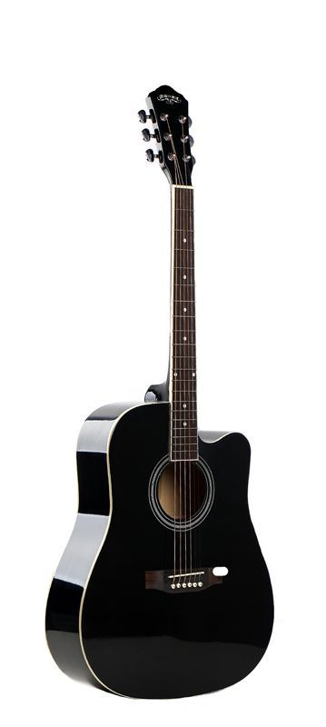 Фото Гитара акустическая CARAVAN MUSIC HS-4111BK EQ