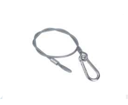 Фото Страховочный трос Laudio BXS05S1000-PVC, 1000мм, 120кг