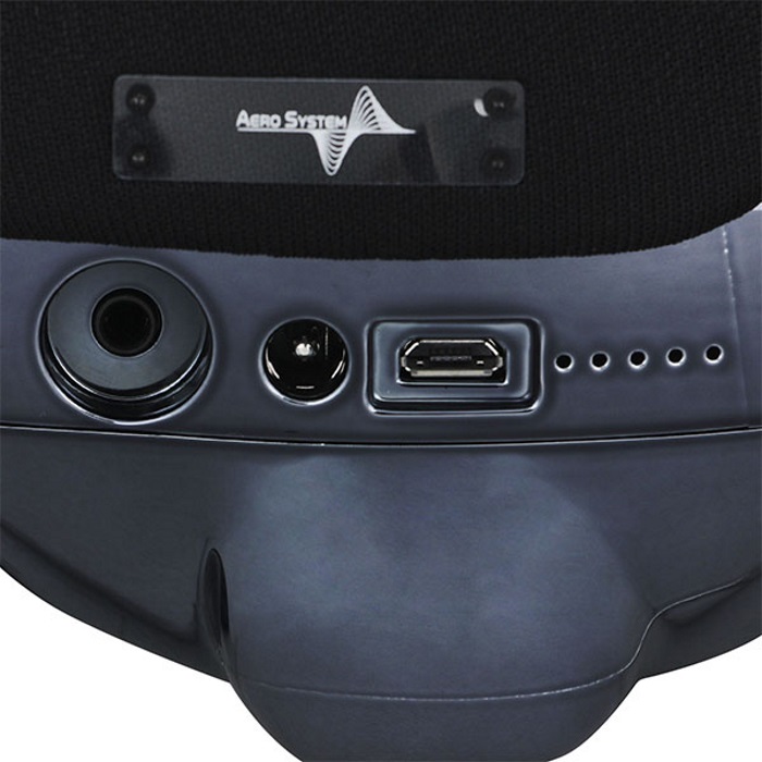 Фото Портативная акустическая система AEROSYSTEM Aerobull XS1 Chrome black