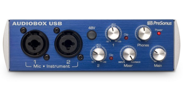 Фото Аудиоинтерфейс Presonus Audio Box USB