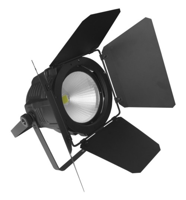Фото Flash LED PAR 64 COB 100W RGB Barndoor 25° Светодиодный параблайзер 