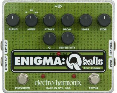 Фото Electro-Harmonix Enigma Qballs SALE  педаль для бас-гитары Envelope Filter