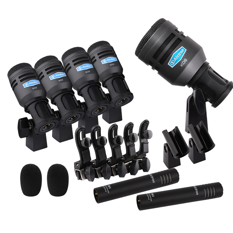 Фото Комплект микрофонов для ударных Alctron T8700-II