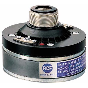 Фото Динамический излучатель RCF D 5076