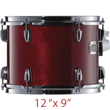 Фото YAMAHA BTT 612U CR (Cranberry Red) подвесной том 