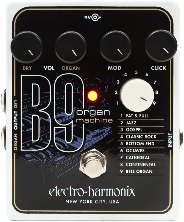 Фото Electro-Harmonix B9  гитарная педаль Organ Machine
