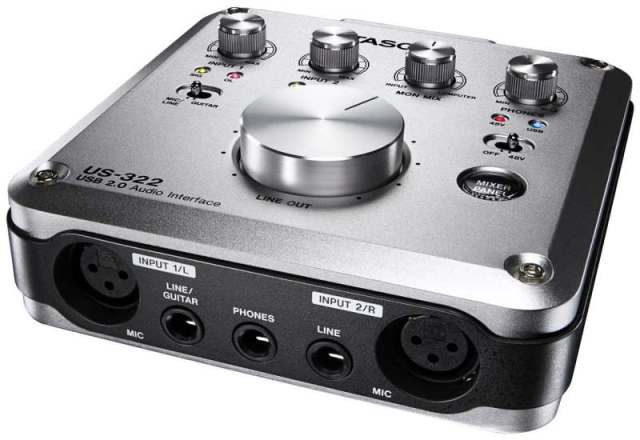 Фото Tascam US-322 звуковая карта