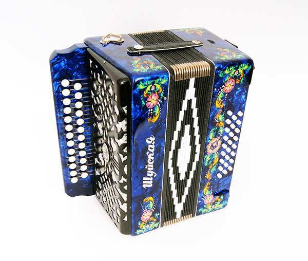Фото Гармонь "Шуйская" Шуйская гармонь S51XL-A-BL