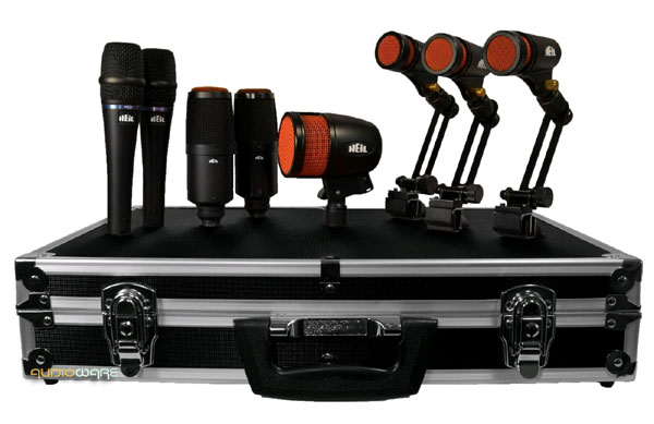 Фото Комплект микрофонов Heil Sound HDK-8 DrumKit