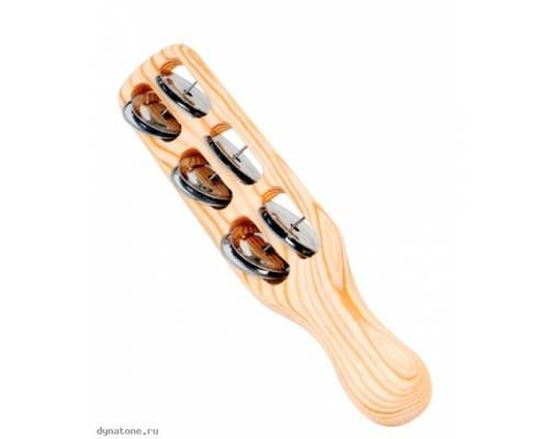 Фото VESTON THJS-6W - джингл-стик деревянный, 6 пар джинглов Вестон