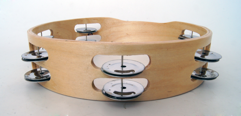 Фото Тамбурин без кожи с 12 бубенцами Fleet FLT-T09-12