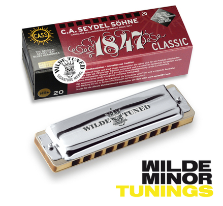 Фото Губная гармошка Seydel Sohne 16221G 1847 Classic Wilde Minor Tuning G