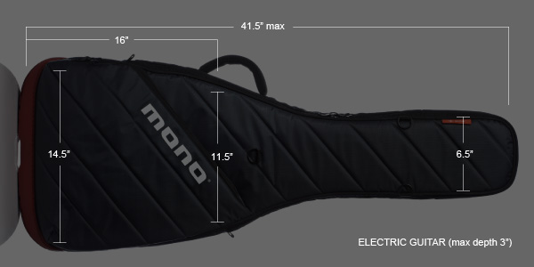 Фото Mono M80-VEB-BLK  Чехол VERTIGO для бас-гитары