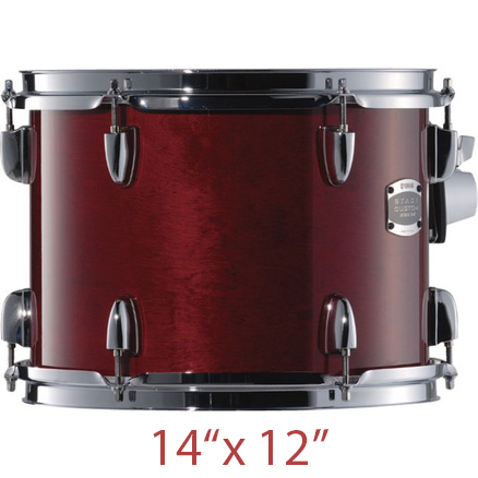 Фото YAMAHA BTT 614 CR (Cranberry Red) подвесной том 