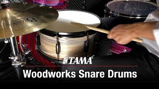 Фото Малый барабан TAMA WP1465BK-NZW WOODWORKS SERIES SNARE DRUM