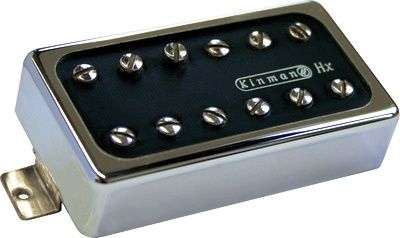 Фото Звукосниматель Kinman PAF Astound 53mm Black Chromed  