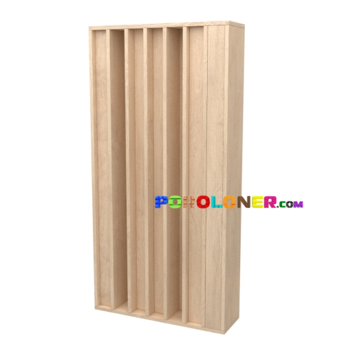 Фото Деревянная акустическая панель — Шредер