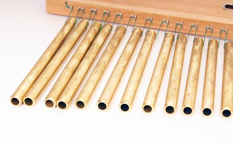 Фото Планка с чимес, 25 трубочек, латунь Fleet FLS25B