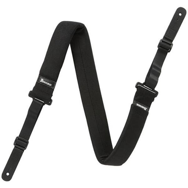 Фото Ремень для гитары IBANEZ GSF50-BK POWERPAD STRAP