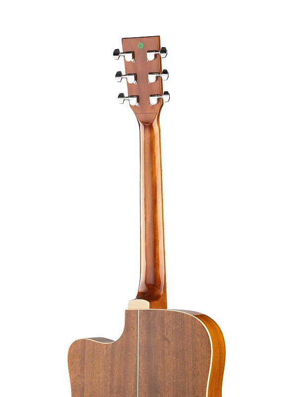 Фото Акустическая гитара, с вырезом, цвет натуральный Caraya F668C-N