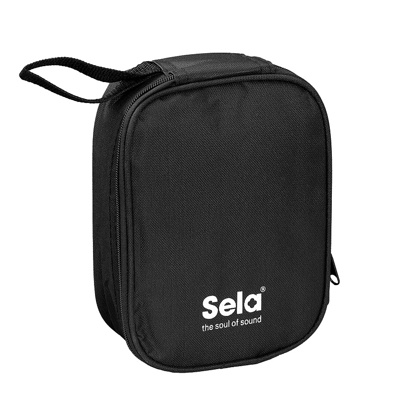 Фото Sela SE-253 Art Series Калимба 17 язычков, красное дерево, с чехлом, рисунок Flower Power