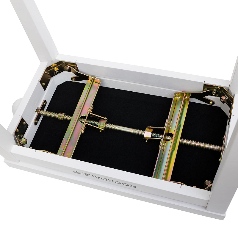 Фото Банкетка для пианиста ROCKDALE RHAPSODY 131 SV WHITE BLUE