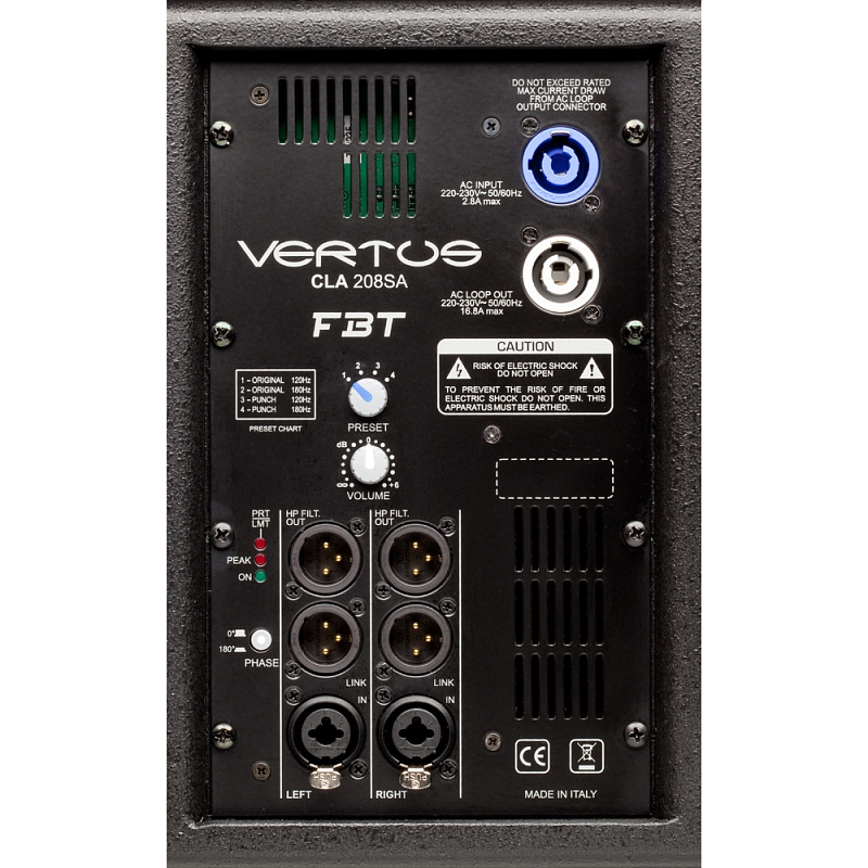 Фото Активный сабвуфер FBT Vertus CLA208SA