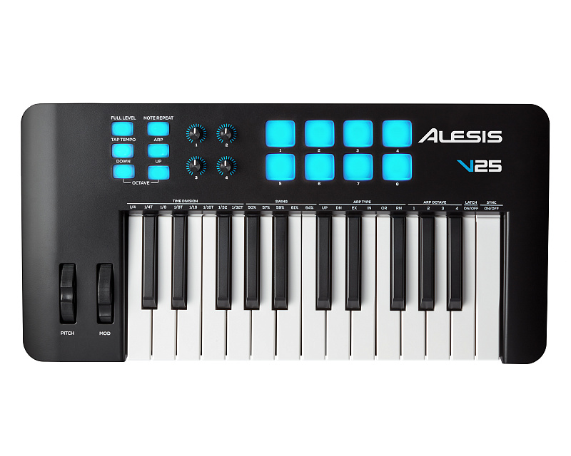 Фото MIDI-клавиатура Alesis V25MKII