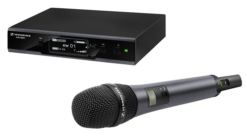 Фото  Комплект цифровой беспроводной системы Sennheiser ew D1-845-S-H-EU
