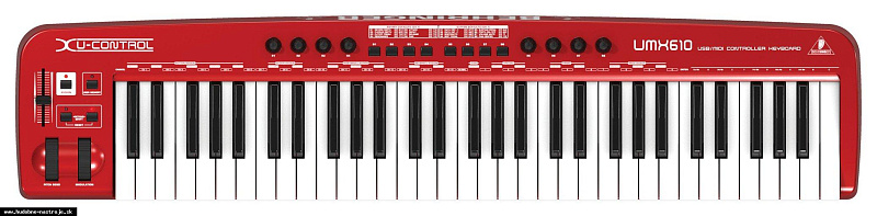 Фото BEHRINGER UMX610/MIDI-клавиатура