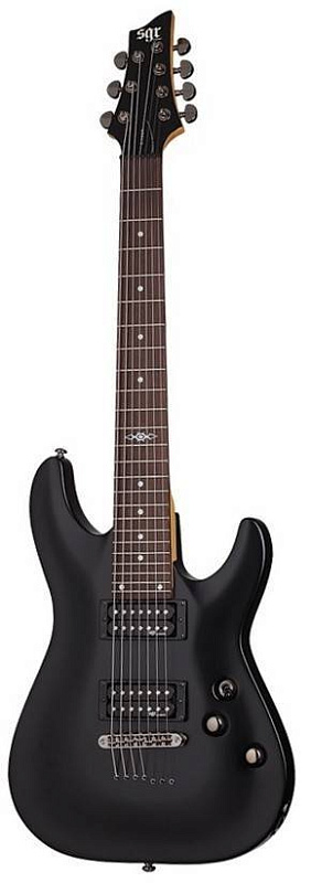 Фото Электрогитара Schecter SGR C-7 MSBK