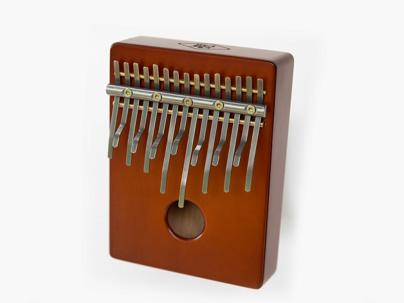 Фото KL-A-K15MNPM-B Калимба каримба 15, Nunga, средняя, коричневая, Kalimba LAB