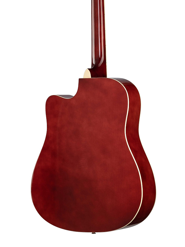 Фото Акустическая гитара, с вырезом, цвет натуральный, Caraya F641-N