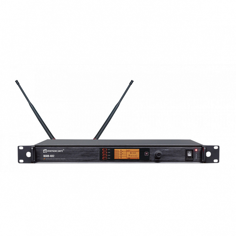Фото 4-канальный цифровой беспроводной автоматический микшер RELACART WAM-402