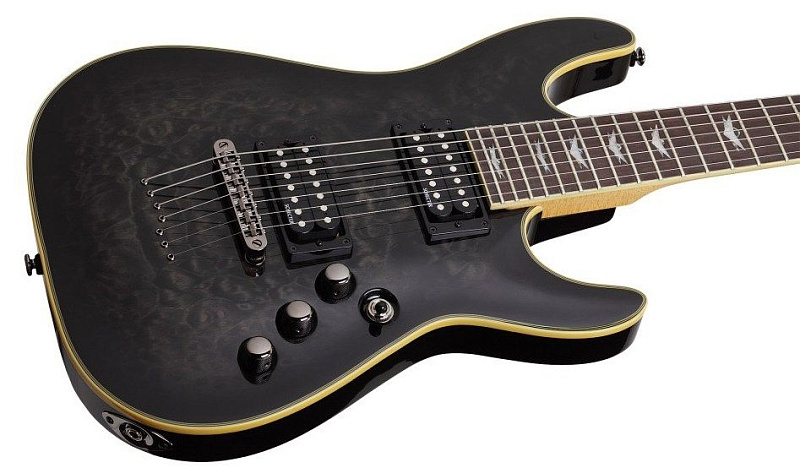 Фото Электрогитара Schecter OMEN EXTREME-7 STBLK
