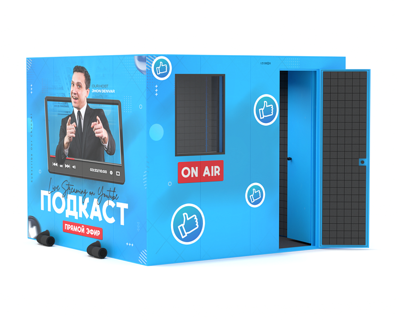 Фото Акустическая кабина IzoBox Pro Custom