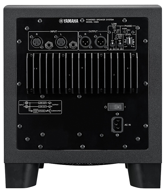 Фото Активный студийный сабвуфер Yamaha HS8S