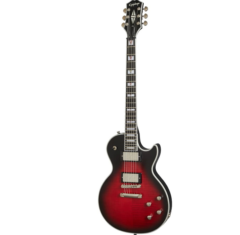 Фото Электрогитара EPIPHONE Les Paul Prophecy Red Tiger