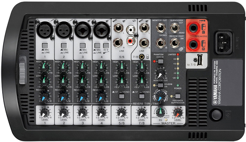Фото Портативная система звукоусиления Yamaha STAGEPAS 400I