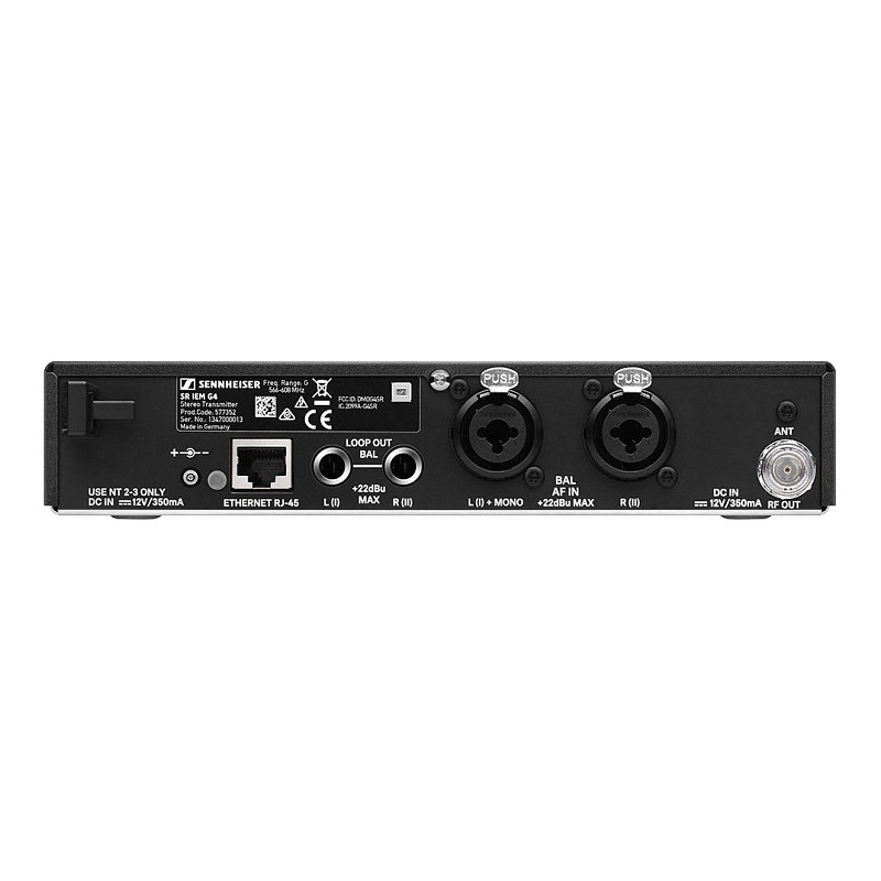 Фото Sennheiser EW IEM G4-TWIN-G