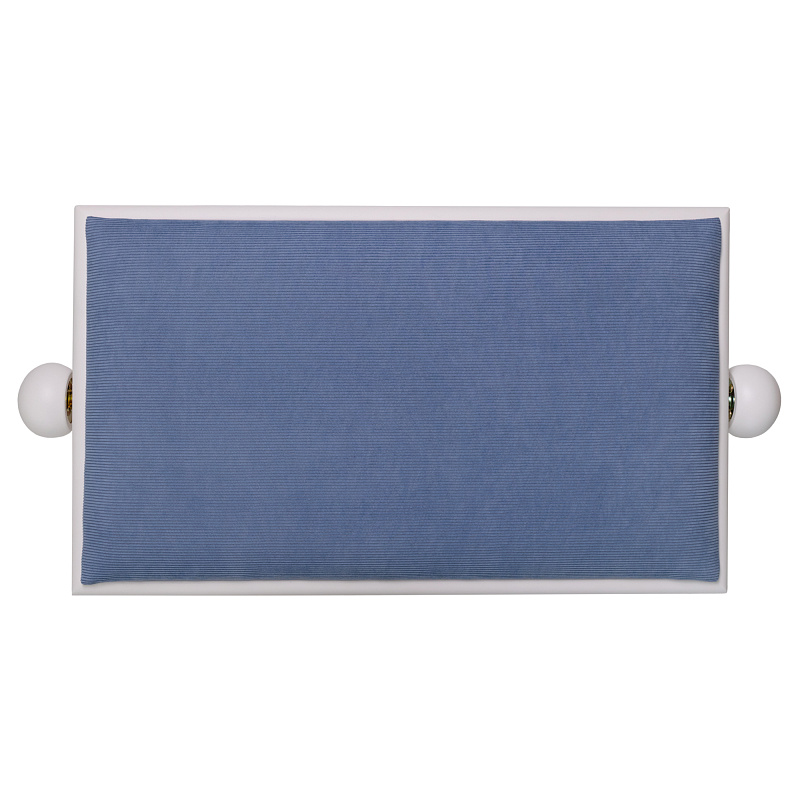 Фото Банкетка ROCKDALE RHAPSODY 131 WHITE ROYAL BLUE