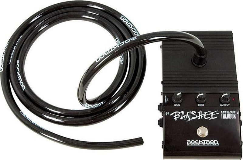 Фото ROCKTRON Banshee Talk Box гитарная педаль эффектов Talk Box