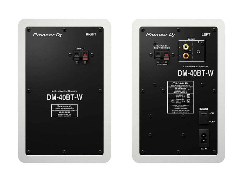 Фото Студийный монитор Pioneer DM-40BT-W
