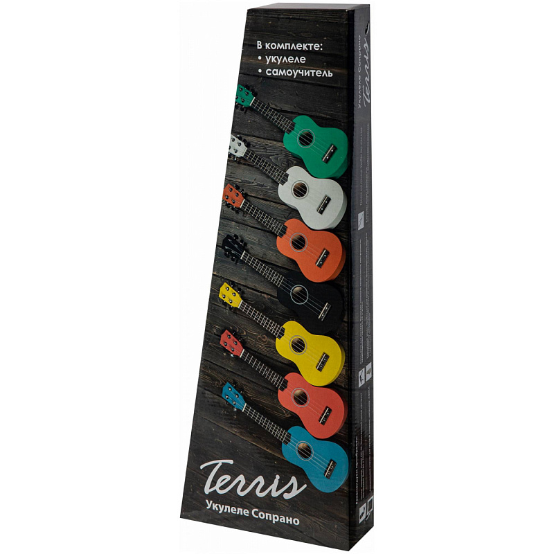 Фото Укулеле сопрано TERRIS JUS-10 RD