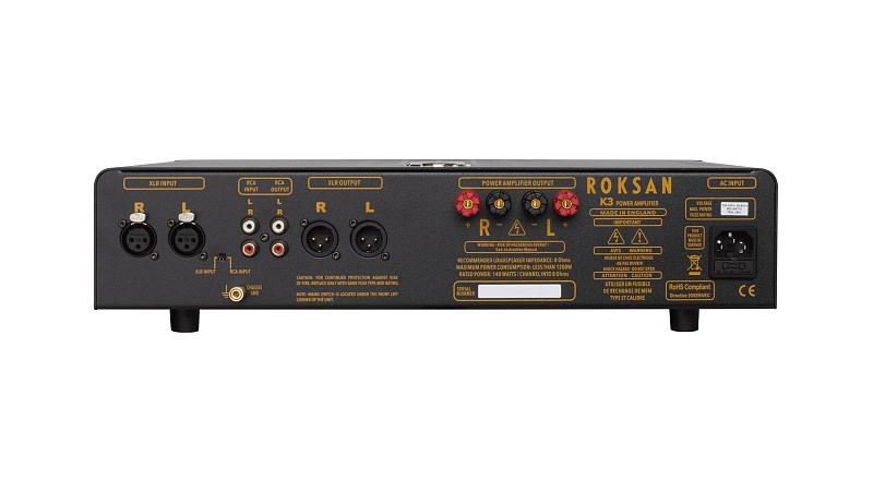 Фото Усилитель мощности Roksan K3 Power Amplifier Charcoal