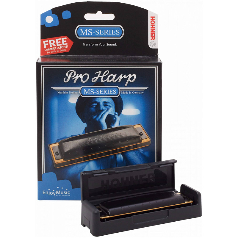 Фото HOHNER Pro Harp 562/20 MS C - Губная гармоника диатоническая Хонер