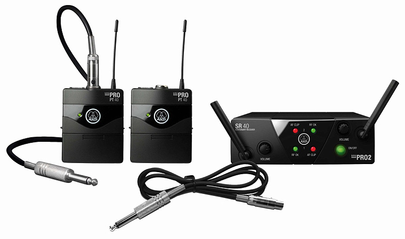 Фото AKG WMS40 Mini2 Instrumental Set US25AC (537.5/539.3МГц)