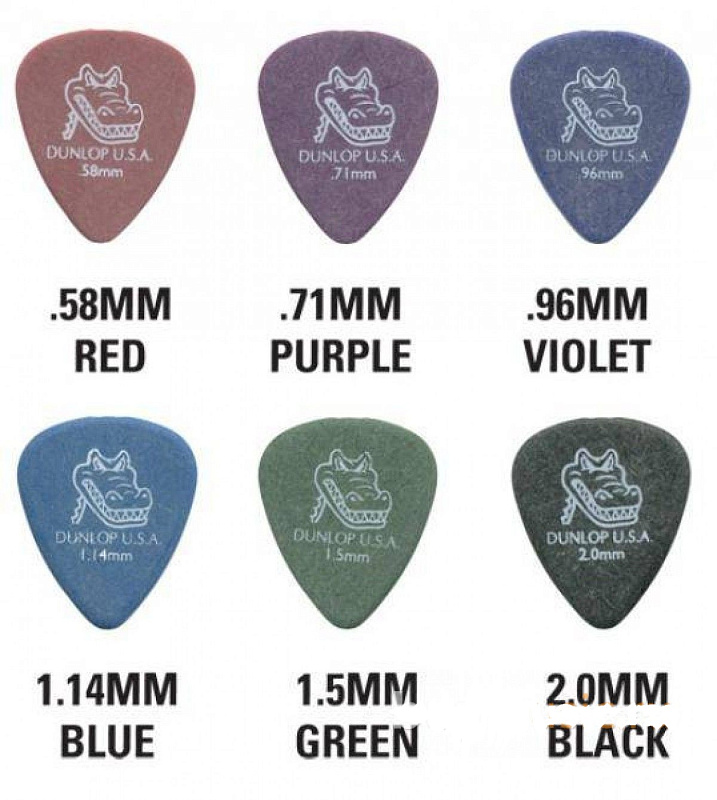 Фото Dunlop 4170  Медиаторы Gator Grip 