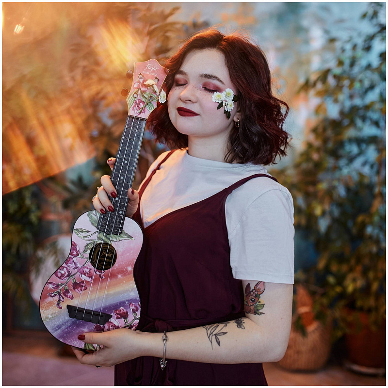 Фото Укулеле сопрано FLIGHT TUS ALYONA SHVETZ / Алена Швец