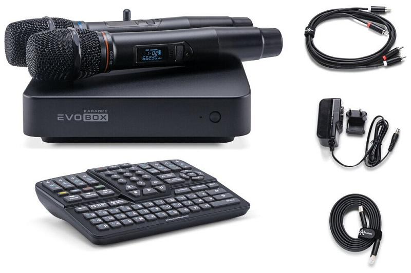 Фото Караоке система Evolution EVOBOX Plus Black